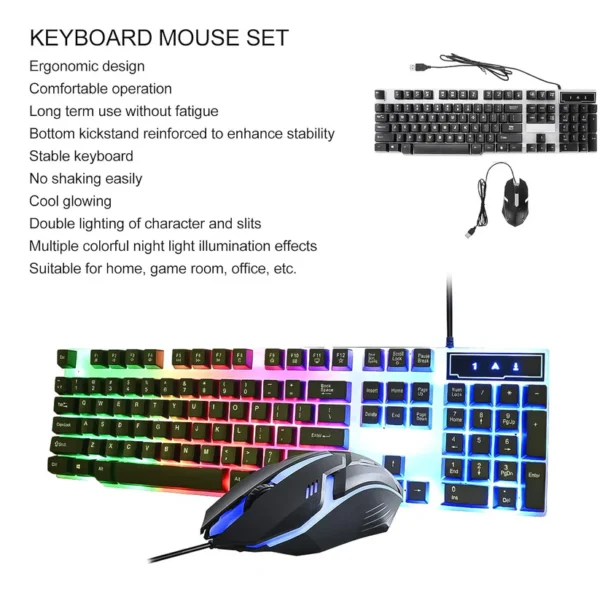 ColorGlow Keyboard & Mouse Set - Image 6