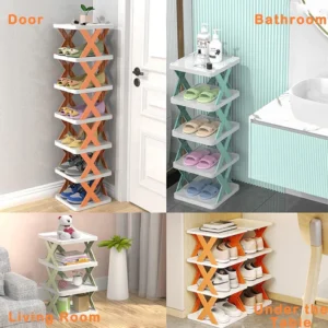 6-Layer Foldable Shoe Rack